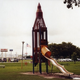 Image for article titled The haunting beauty of abandoned playground rockets
